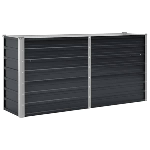 vidaXL aia taimelava antratsiithall 160 x 40 x 77 cm tsingitud teras