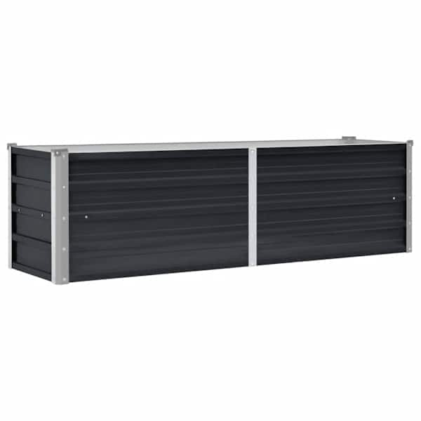 vidaXL aia taimelava antratsiithall 160 x 40 x 45 cm tsingitud teras
