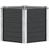 vidaXL aia taimelava antratsiithall 129 x 129 x 77 cm tsingitud teras