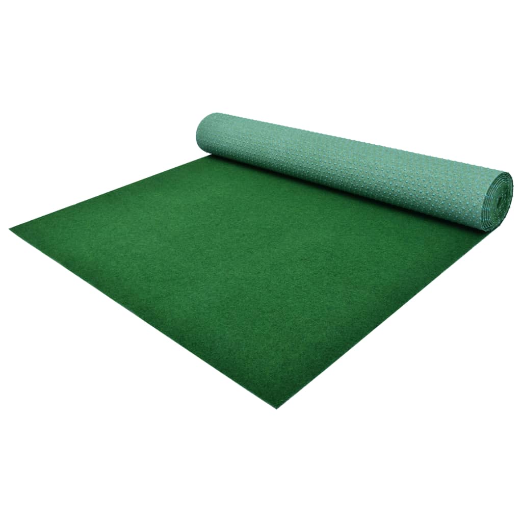 vidaXL Gazon artificial cu crampoane, verde,10 x 1 m, PP  