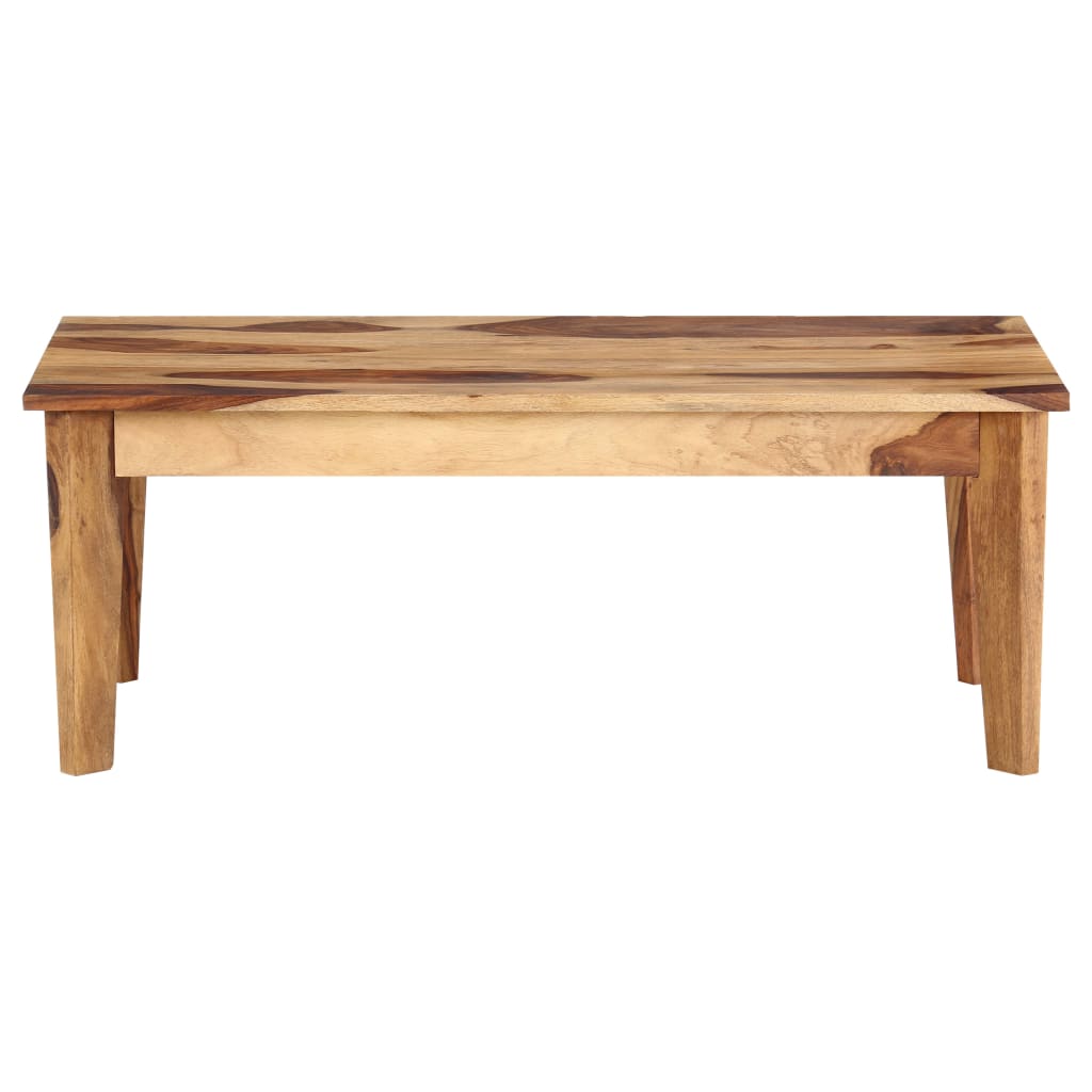 

vidaXL Salontafel 110x60x40 cm massief sheeshamhout
