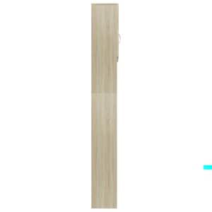 Skříňka nad pračku dub sonoma 64x25,5x190 cm kompozitní dřevo - obrázek 7