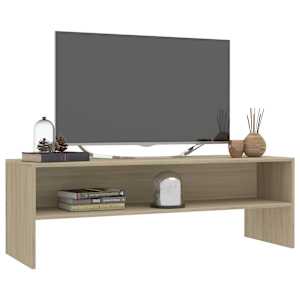 TV stolek dub sonoma 120 x 40 x 40 cm kompozitní dřevo - obrázek 3