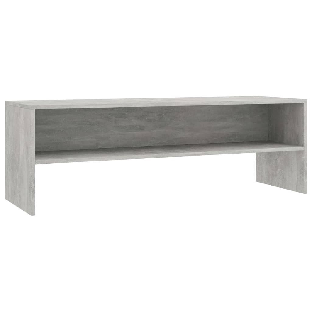 

vidaXL TV Cabinet Concrete Gray 47.2"x15.7"x15.7" Engineered Wood