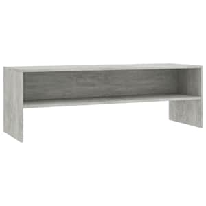 TV stolek šedý 120 x 40 x 40 cm kompozitní dřevo - obrázek 2