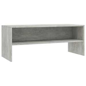TV stolek šedý 100 x 40 x 40 cm kompozitní dřevo - obrázek 2