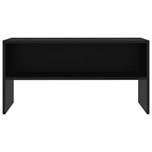 TV stolek černý 80 x 40 x 40 cm kompozitní dřevo - obrázek 4
