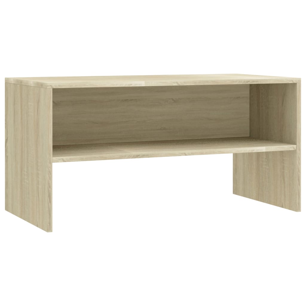 vidaXL TV stolek dub sonoma 80 x 40 x 40 cm kompozitní dřevo