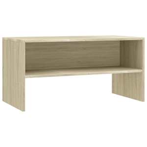 TV stolek dub sonoma 80 x 40 x 40 cm kompozitní dřevo - obrázek 2