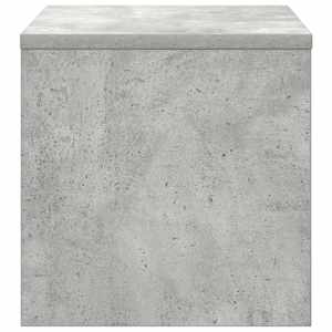 Noční stolek betonově šedý 40 x 30 x 30 cm kompozitní dřevo - obrázek 6