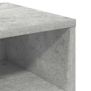 Noční stolek betonově šedý 40 x 30 x 30 cm kompozitní dřevo - obrázek 8
