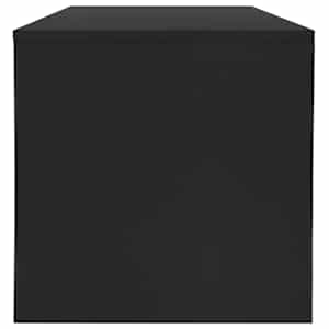 Konferenční stolek černý 100 x 40 x 40 cm kompozitní dřevo - obrázek 4