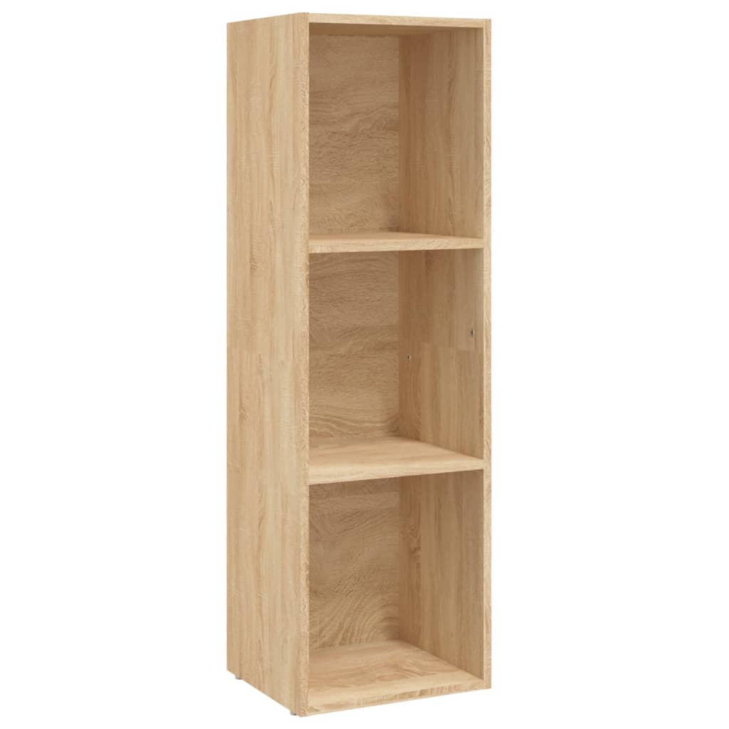 

vidaXL Book Cabinet/TV Cabinet Sonoma Oak 14.2"x11.8"x44.9" Engineered Wood