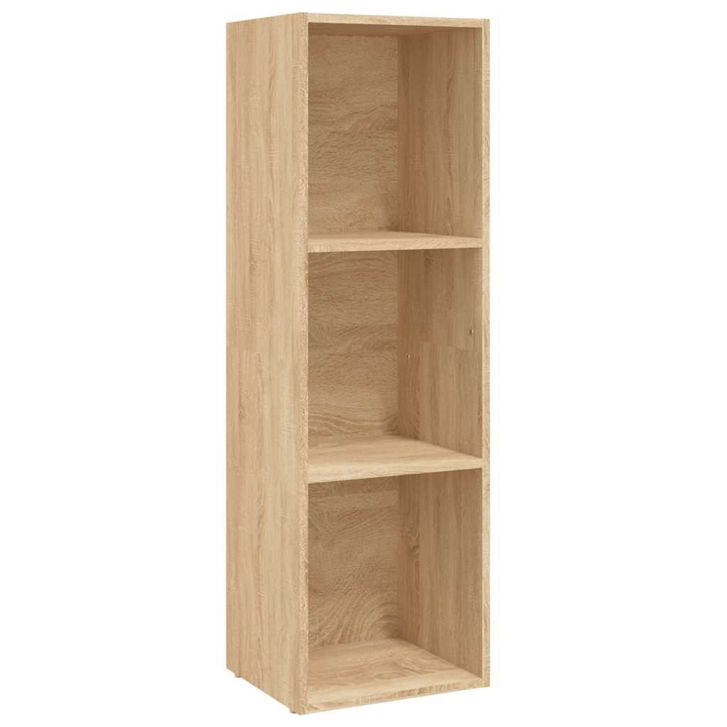 vidaXL Knihovna / TV stolek dub sonoma 36 x 30 x 114 cm dřevotříska