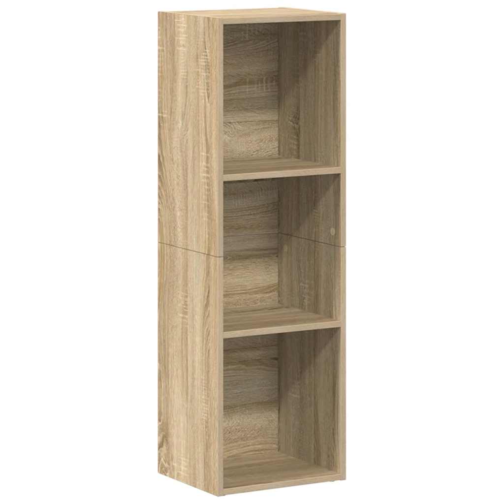 Thumbnail - vidaXL Bücherregal/TV-Schrank Sonoma Eiche 36x30x114 cm Holzwerkstoff