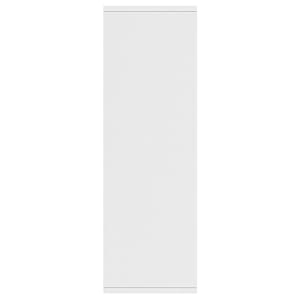 Knihovna/příborník bílá 50 x 25 x 80 cm kompozitní dřevo - obrázek 10