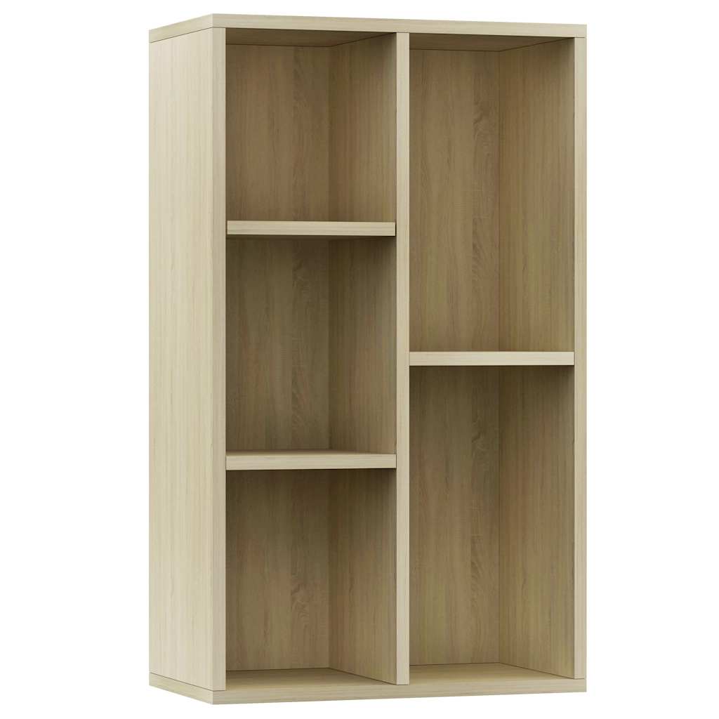 vidaXL Knihovna/příborník dub sonoma 50 x 25 x 80 cm kompozitní dřevo