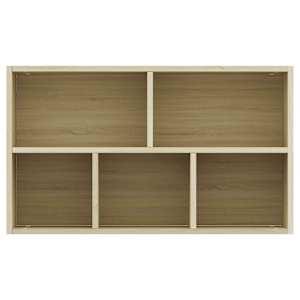 Knihovna/příborník dub sonoma 50 x 25 x 80 cm kompozitní dřevo - obrázek 9