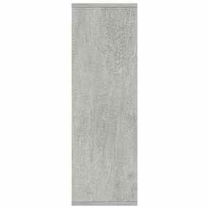 Knihovna/příborník betonově šedá 50x25x80 cm kompozitní dřevo - obrázek 5