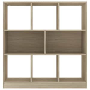 Knihovna dub sonoma 97,5 x 29,5 x 100 cm kompozitní dřevo - obrázek 4