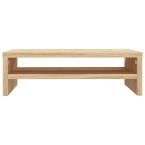 Stojan na monitor dub sonoma 42 x 24 x 13 cm kompozitní dřevo - obrázek 4