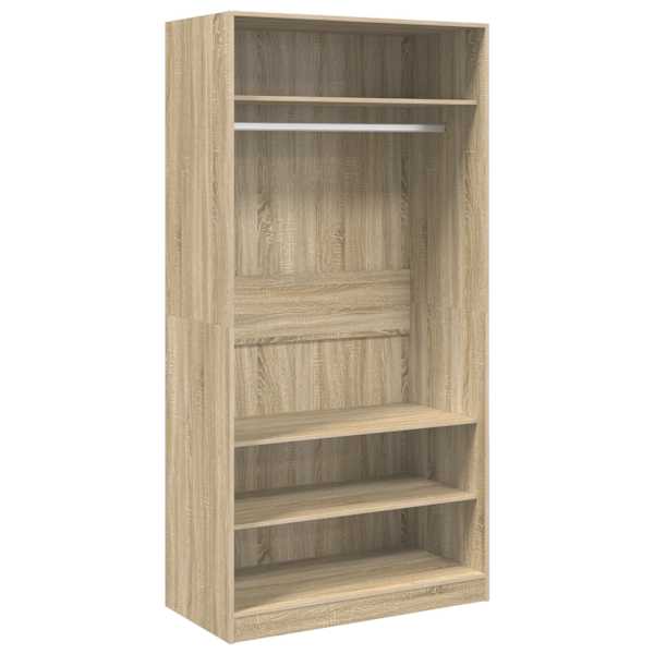 vidaXL garderoob Sonoma tamm 100 x 50 x 200 cm tehispuit
