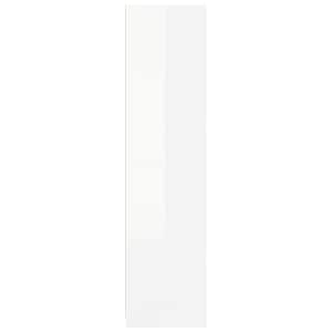 Šatní skříň bílá vysoký lesk 100 x 50 x 200 cm kompozitní dřevo - obrázek 5