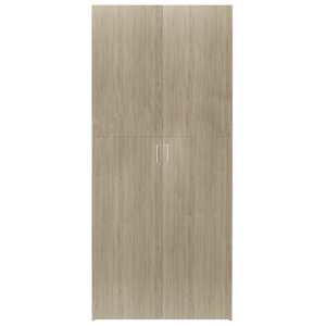 Botník dub sonoma 80 x 35,5 x 180 cm kompozitní dřevo - obrázek 4