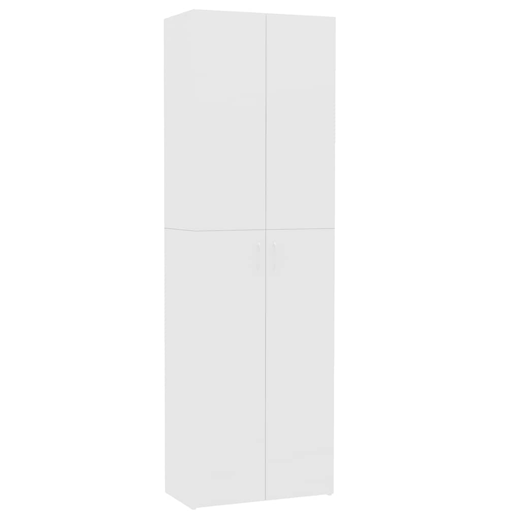 vidaXL Kancelářská skříň bílá 60 x 32 x 190 cm kompozitní dřevo