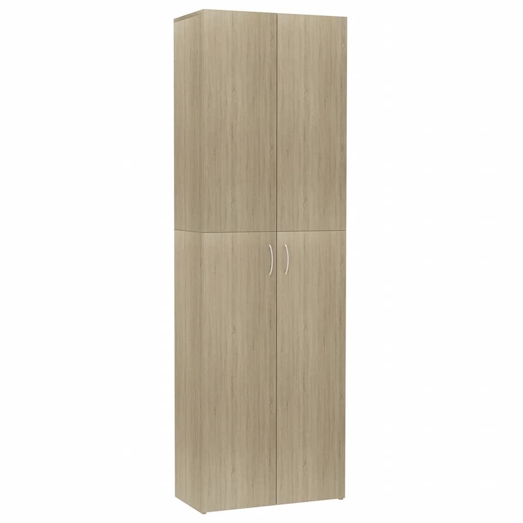 vidaXL Kancelářská skříň dub sonoma 60 x 32 x 190 cm kompozitní dřevo