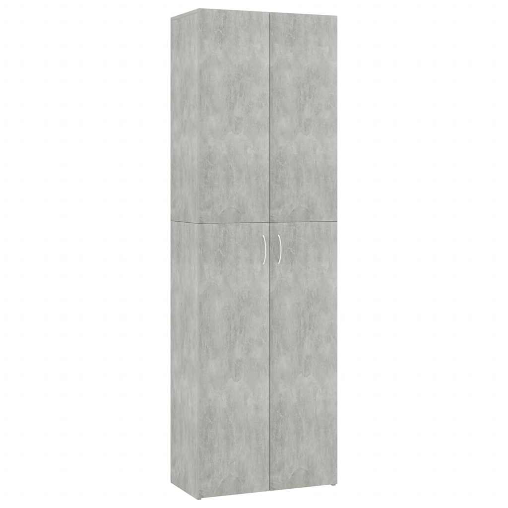 vidaXL Kancelářská skříň betonově šedá 60x32x190 cm kompozitní dřevo