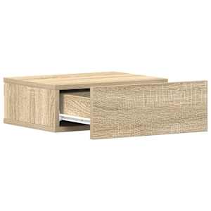 Nástěnný noční stolek dub sonoma 40x30x15 cm kompozitní dřevo - obrázek 5