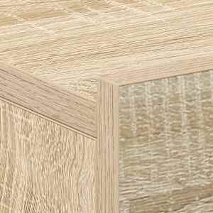 Nástěnný noční stolek dub sonoma 40x30x15 cm kompozitní dřevo - obrázek 9