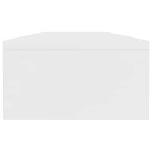 Stojan na monitor bílý 100 x 24 x 13 cm kompozitní dřevo - obrázek 6