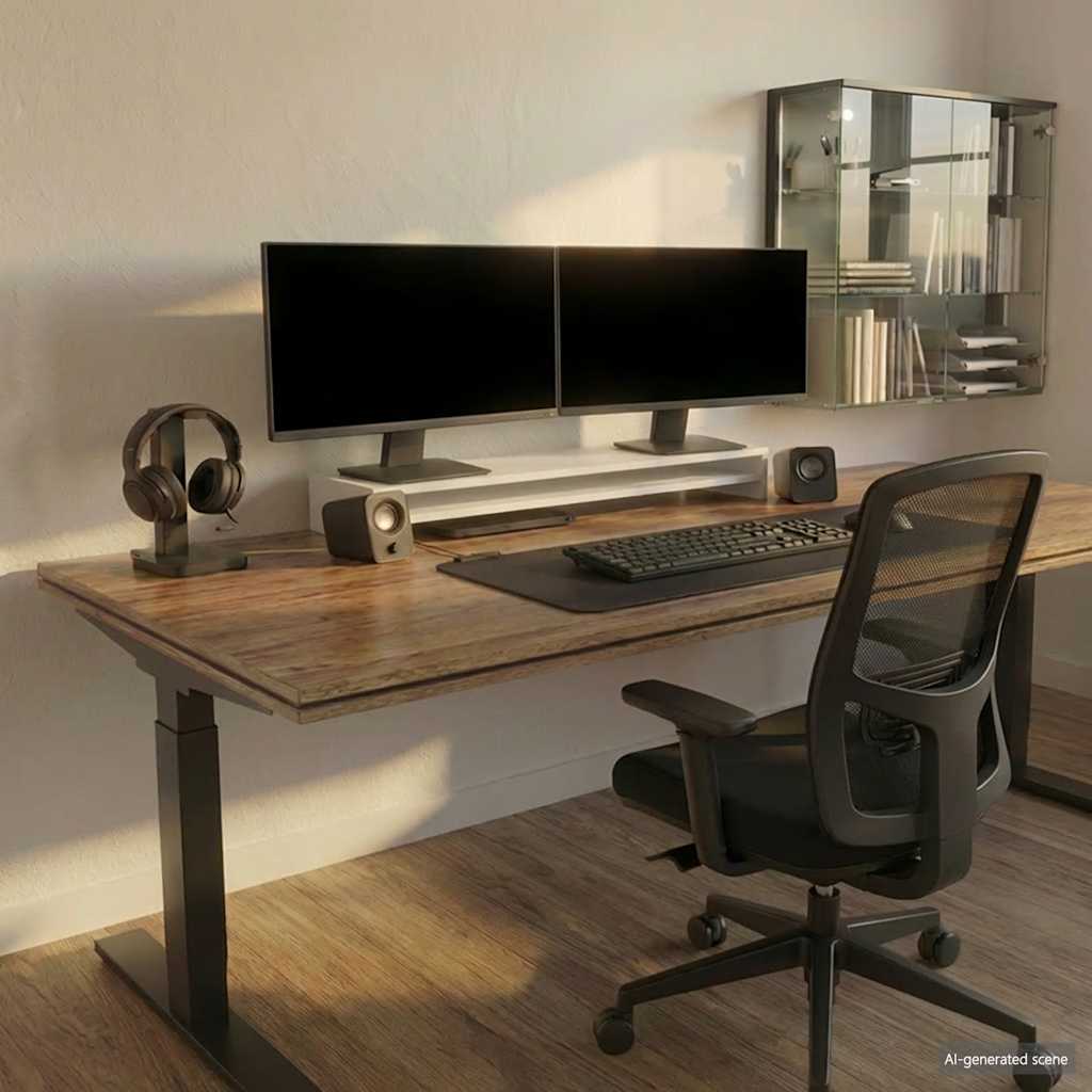 vidaXL Suport monitor, alb, 100x24x13 cm, lemn prelucrat