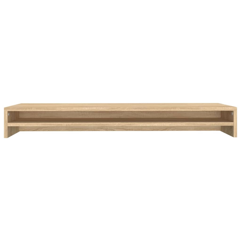Monitor Stand Sonoma Oak 100x24x13 Cm Engineered Wood VidaXL 13 width=274