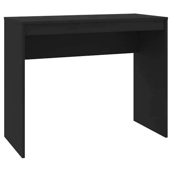 vidaXL kirjutuslaud, must, 90 x 40 x 72 cm, tehispuit