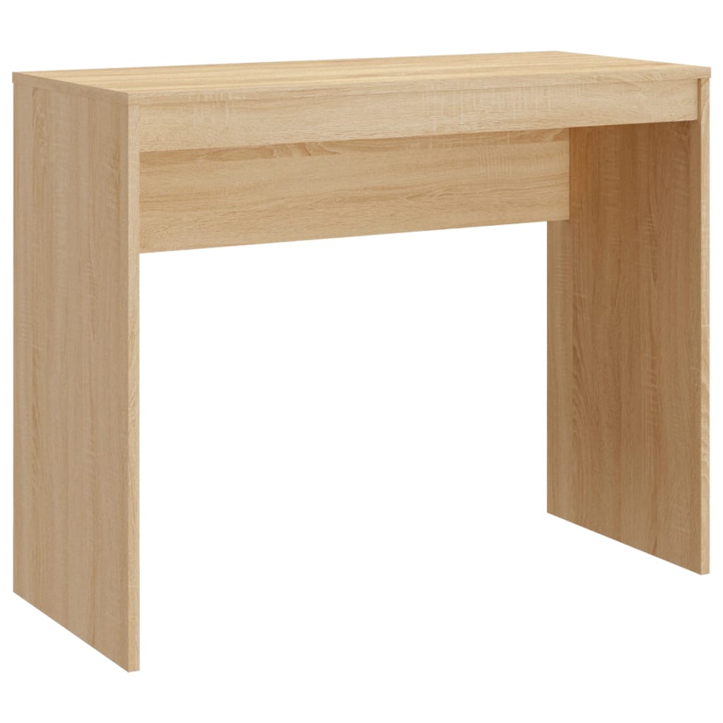 

vidaXL Desk Sonoma Oak 35.4"x15.7"x28.3" Engineered Wood