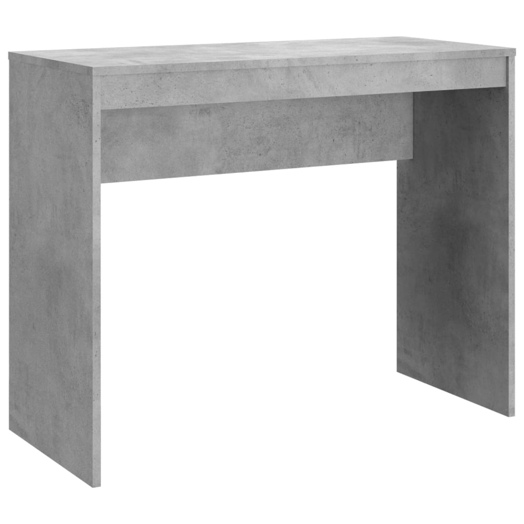 

vidaXL Desk Concrete Gray 35.4"x15.7"x28.3" Engineered Wood
