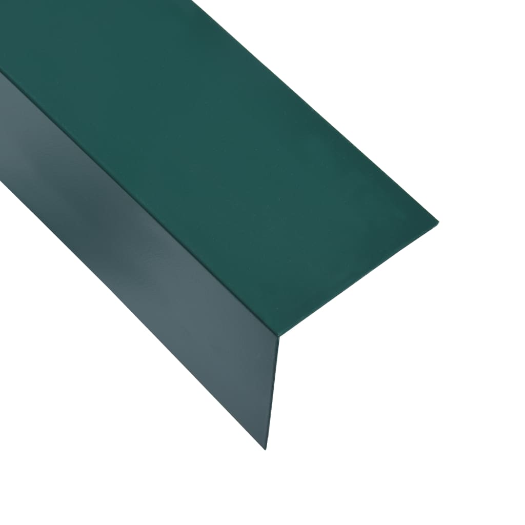 vidaXL Hoekplaten 5 st L-vormig 90° 170 cm 30x30 mm aluminium groen vidaXL Hoekplaten 5 st L-vormig 90° 170 cm 30x30 mm aluminium groen
