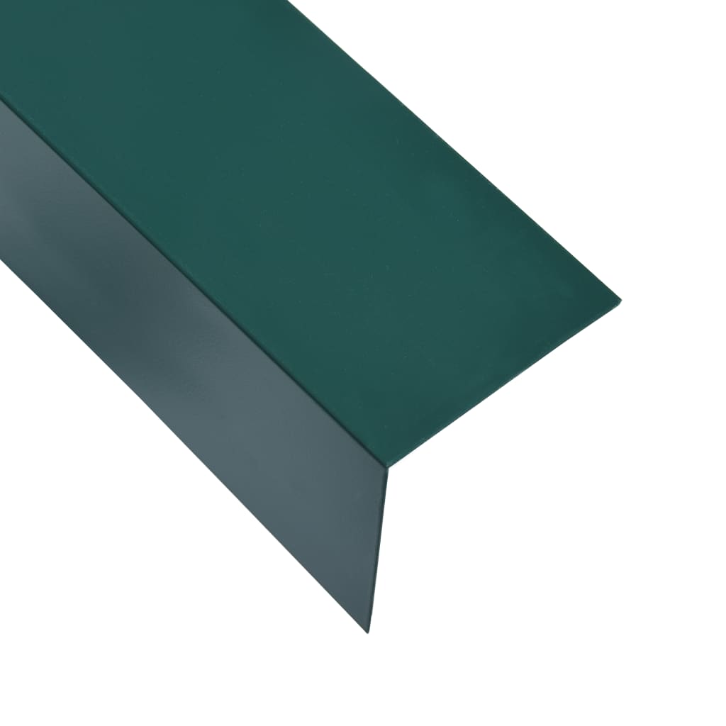vidaXL Hoekplaten 5 st L-vormig 90° 170 cm 50x50 mm aluminium groen vidaXL Hoekplaten 5 st L-vormig 90° 170 cm 50x50 mm aluminium groen
