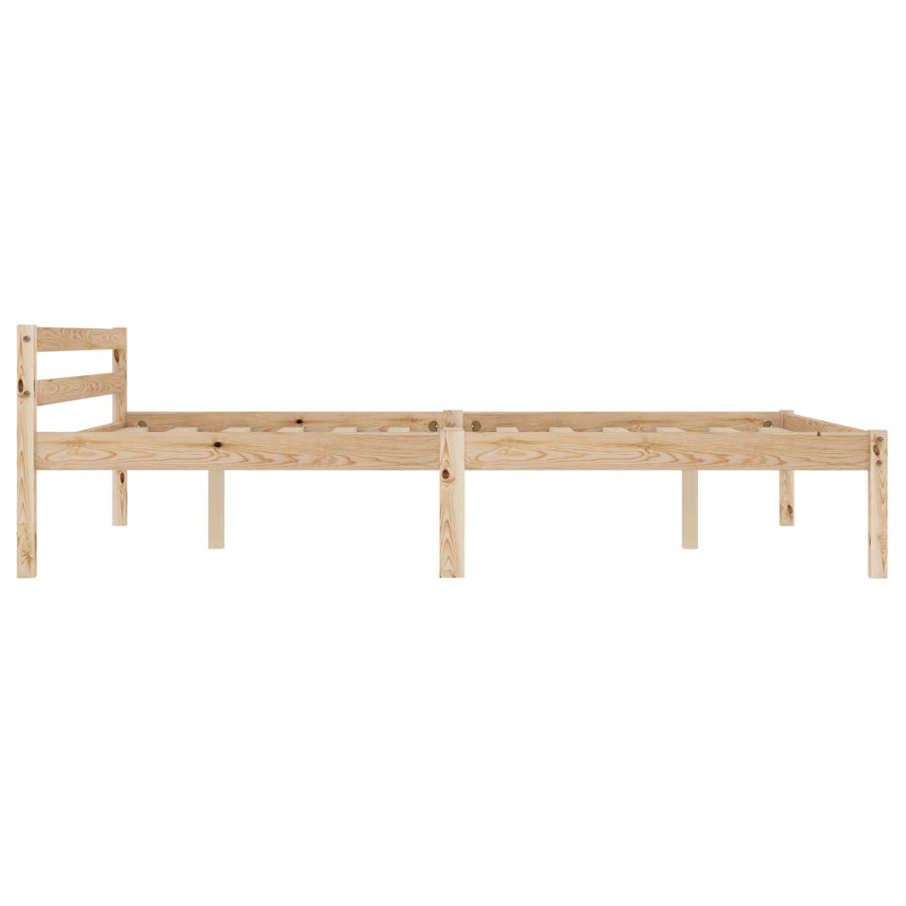 Alternativ bild 2 för VidaXl Sängram Massiv Furu 200X140 Cm