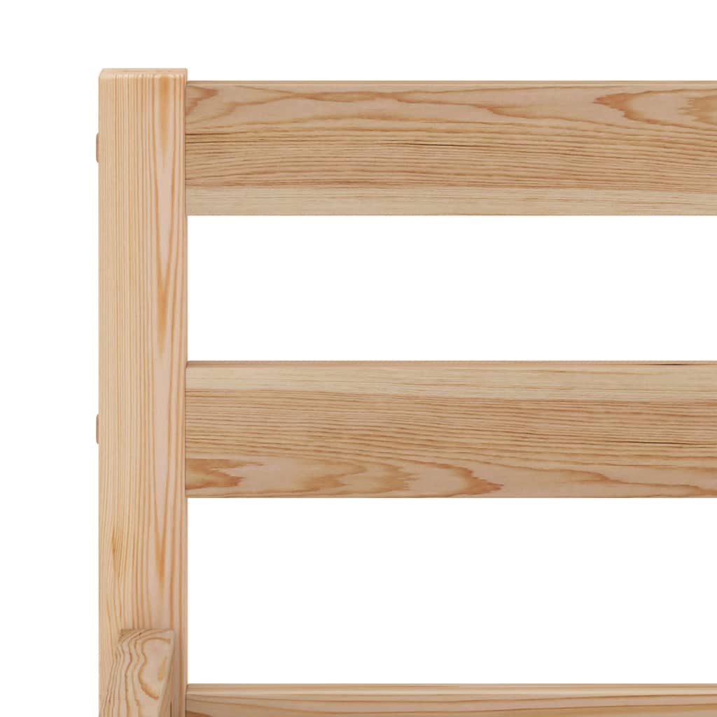 Alternativ bild 4 för VidaXl Sängram Massiv Furu 200X140 Cm