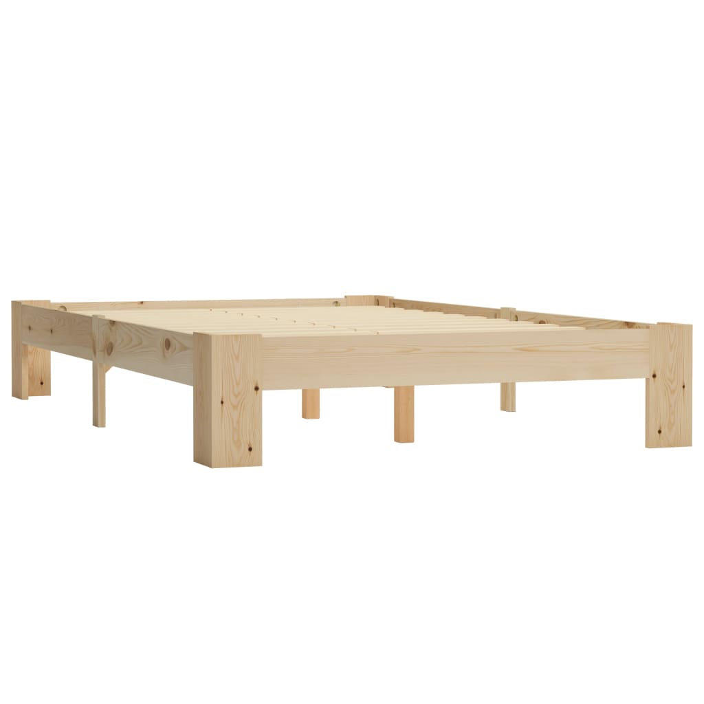 

vidaXL Bedframe massief grenenhout 140x200 cm