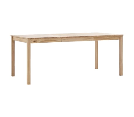 vidaXL Conjunto de comedor 11 piezas madera de pino