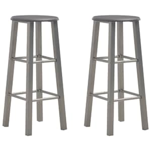 vidaXL baaripukid 2 tk, antratsiithall, MDF