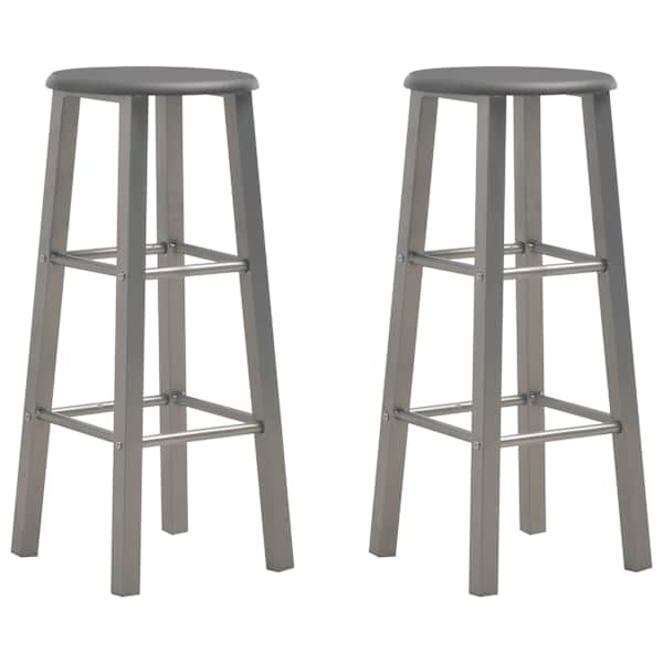 vidaXL baaripukid 2 tk, antratsiithall, MDF