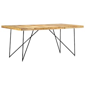 vidaXL s&ouml;&ouml;gilaud, 180 x 90 x 76 cm, mangopuit