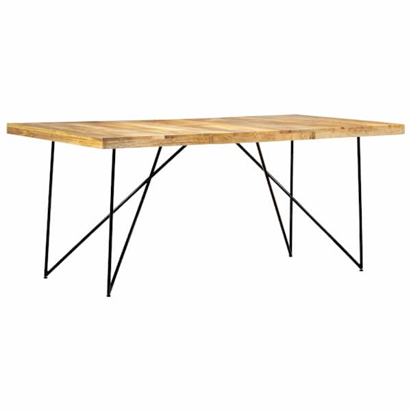 vidaXL s&ouml;&ouml;gilaud, 180 x 90 x 76 cm, mangopuit