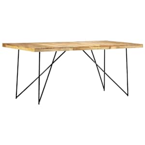 Jídelní stůl 180 x 90 x 76 cm masivní mangovníkové dřevo - obrázek 9